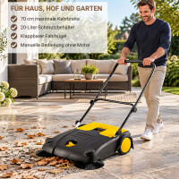 70 cm Kehrmaschine Hadast | Handkehrmaschine | Straßen