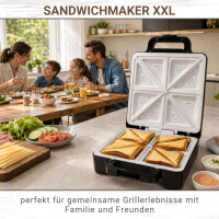 Keramik Sandwichmaker Drizle | Sandwich Toaster | Thermostat