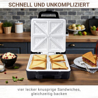 Keramik Sandwichmaker Drizle | Sandwich Toaster | Thermostat