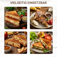 Keramik Sandwichmaker Drizle | Sandwich Toaster | Thermostat