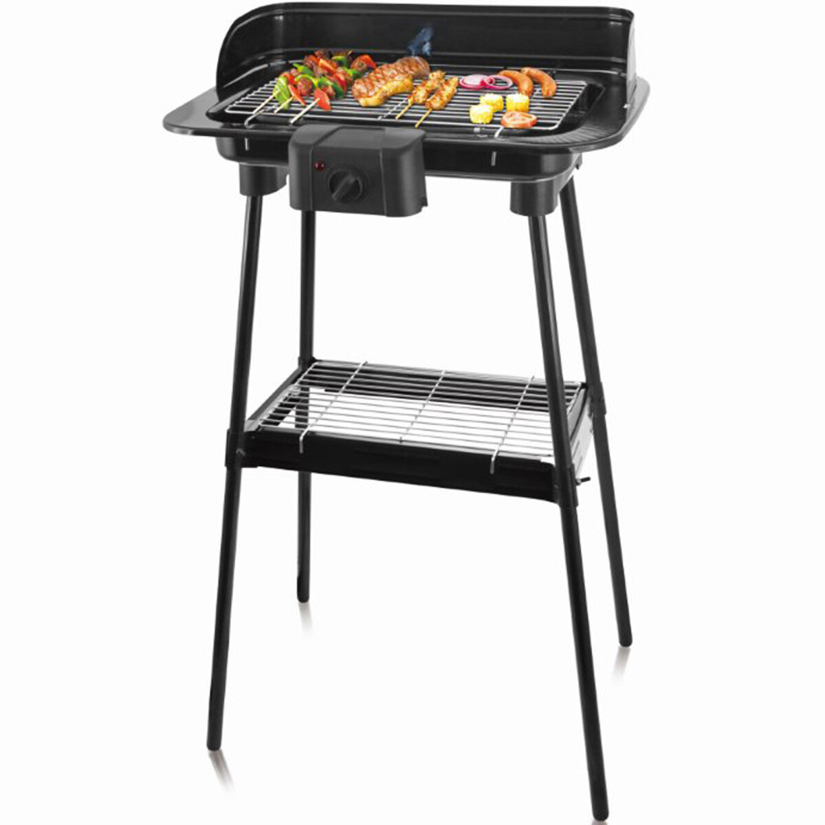 Standgrill elektrisch Tasty | Stand Elektrogrill mit Standfuß