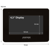12V Externes Display für Lifepo4 Akkus Lithium Batterie