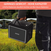60Ah 12V Lifepo 4 Lithium Batterie | Akku mit BMS, Bluetooth