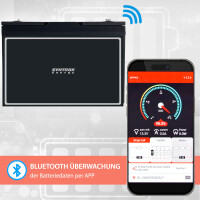80Ah 12V Lifepo 4 Lithium Batterie | Akku mit BMS, Bluetooth