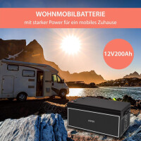200Ah 12V Lifepo 4 Lithium Batterie | Akku mit BMS 2