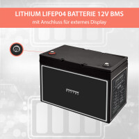 80Ah 12V Lifepo 4 Lithium Batterie | Akku mit BMS 5