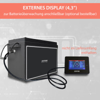 150Ah 12V Lifepo 4 Lithium Batterie | Akku mit BMS, Bluetoot