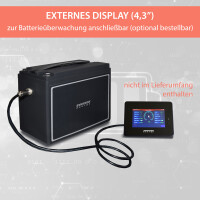 40Ah 12V Lifepo 4 Lithium Batterie | Akku mit BMS, Bluetooth